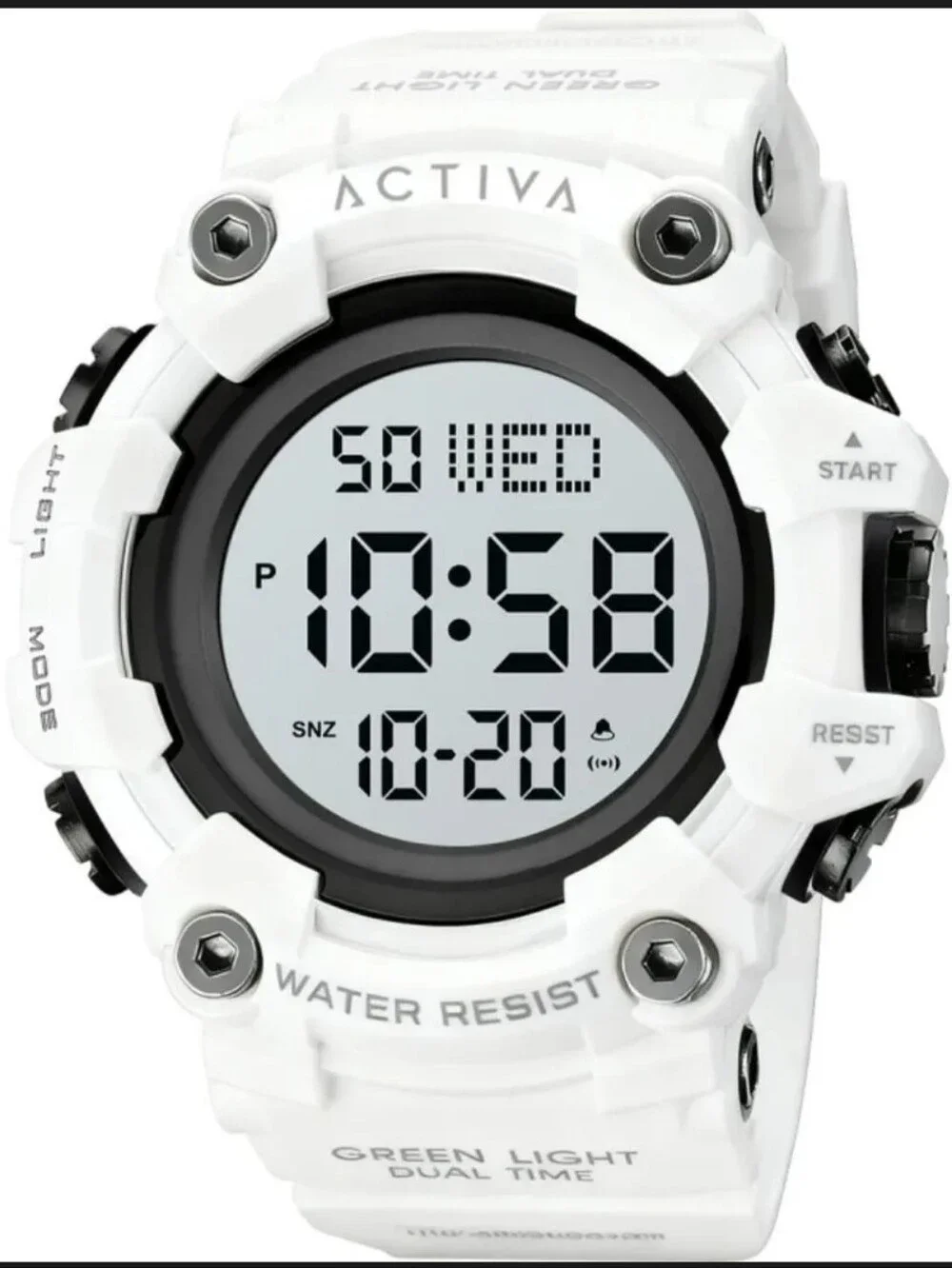 Invicta White Digital Sport Watch